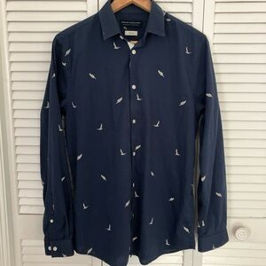Jack & Jones long sleeve button up shirt